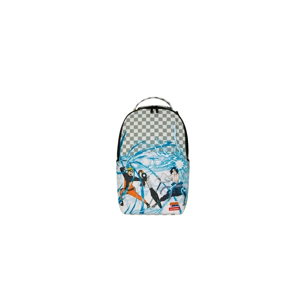Sprayground Naruto Sasuke vs Naruto Power Checkered Backpack B4354